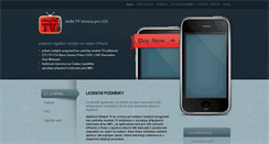Desktop Screenshot of iostv.cz